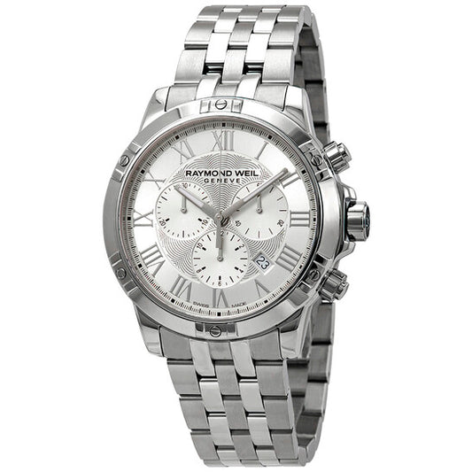 Raymond Weil, Tango Chronograph Silver Dial Men's Watch