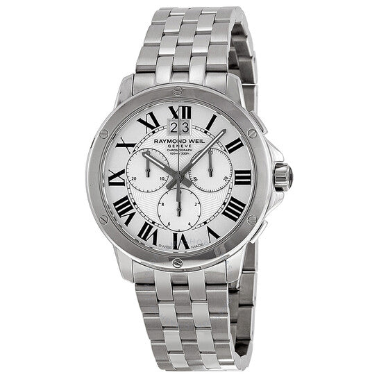Raymond Weil, Tango Chronograph Silver Dial Men's Watch