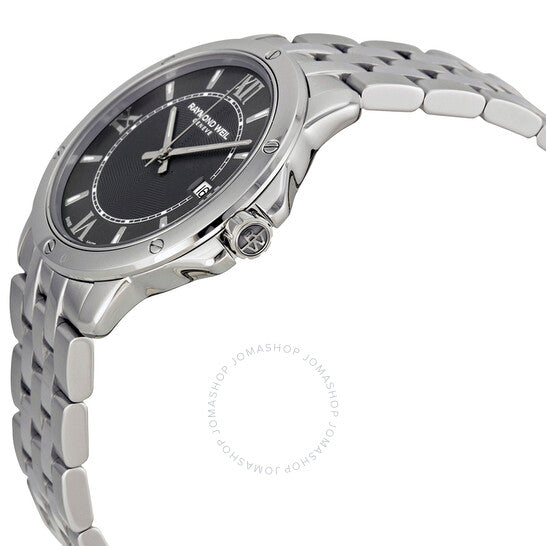 ساعة ريموند ويل تانجو رمادية اللون للرجال من الفولاذ المقاوم للصدأ