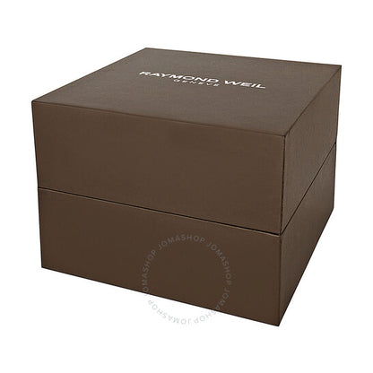 ساعة ريموند ويل تانجو رمادية اللون للرجال من الفولاذ المقاوم للصدأ