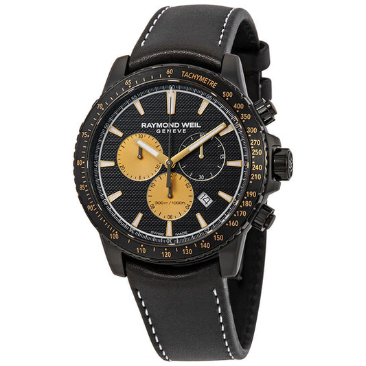 Raymond Weil, Tango Marshall Amplification Chronograph Quartz Black Dial Men's Watch