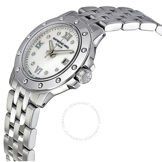 ساعة ريموند ويل تانجو للسيدات بمينا من عرق اللؤلؤ