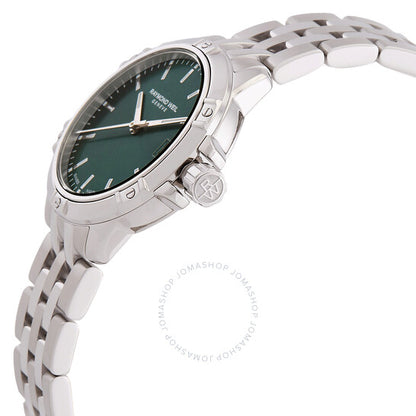 ساعة ريموند ويل تانجو كوارتز بمينا خضراء للسيدات