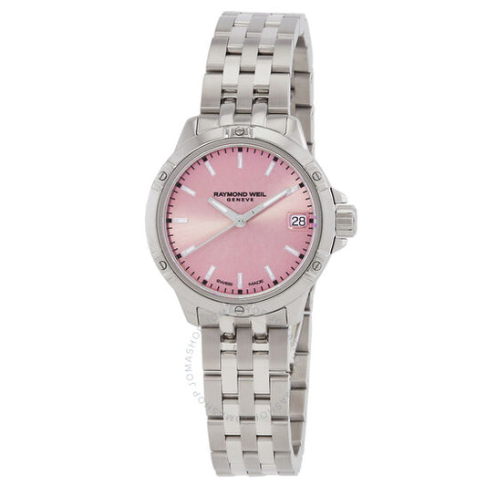 ساعة ريموند ويل تانجو كوارتز بمينا وردي للسيدات
