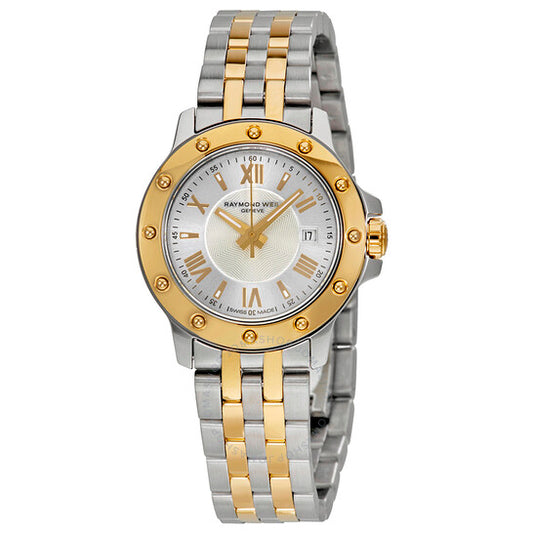 ساعة ريموند ويل تانجو للسيدات بمينا فضي