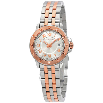 ساعة ريموند ويل تانجو للسيدات بمينا فضي