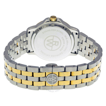 ساعة ريموند ويل تانجو للرجال، مينا بيضاء، لونان