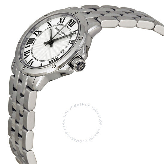 ساعة ريموند ويل تانجو للسيدات بمينا أبيض