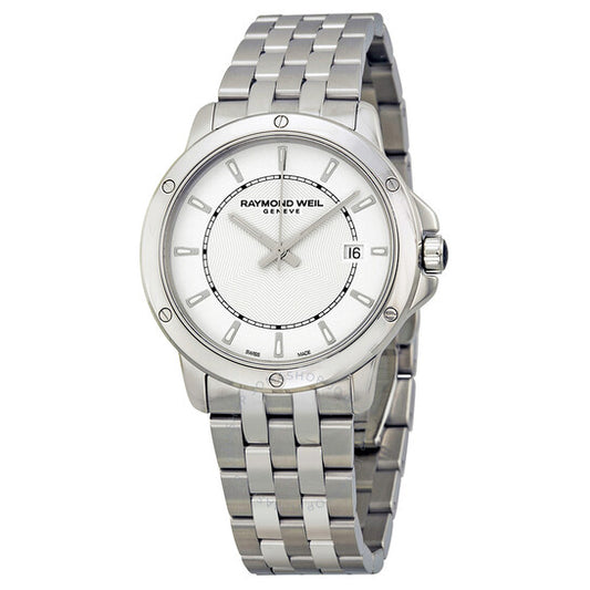 Raymond Weil, Tango White Dial Stainless Steel Men's Watch