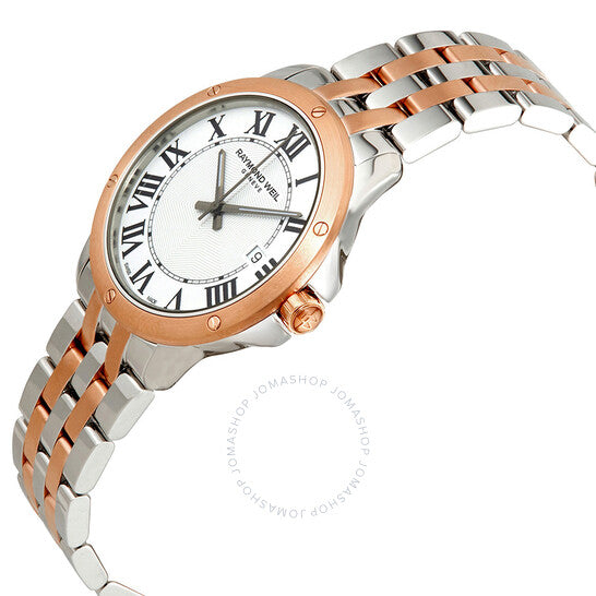 Raymond Weil, Tango White Dial Two-tone Men's Watch