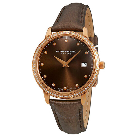 Raymond Weil, Toccata Brown Dial Ladies Watch