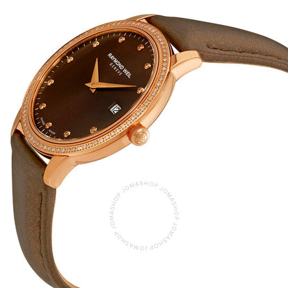 Raymond Weil, Toccata Brown Dial Ladies Watch