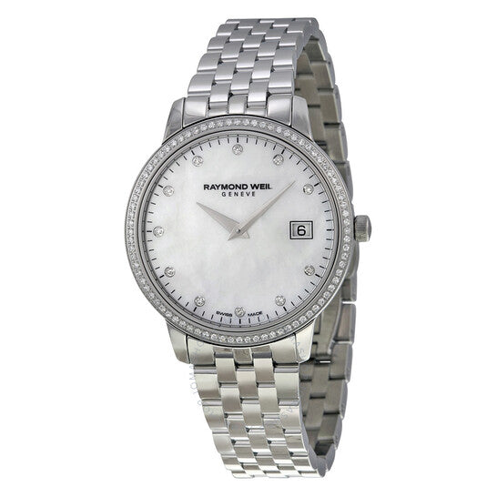 Raymond Weil, Toccata Mother of Pearl Dial Diamond Ladies Watch