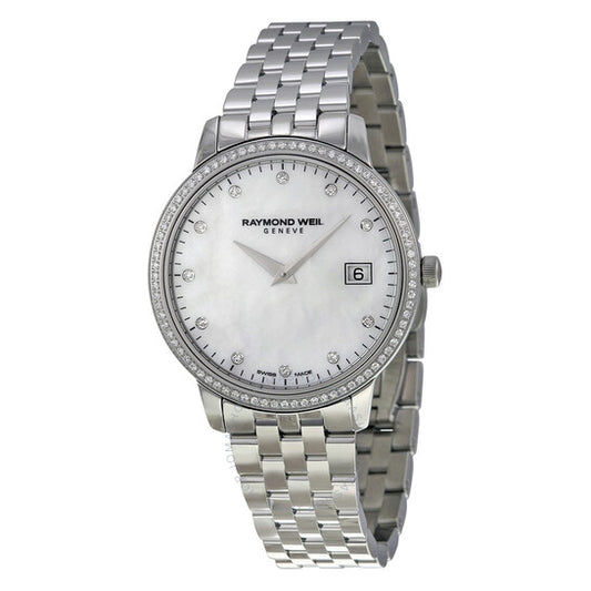 Raymond Weil, Toccata Mother of Pearl Dial Diamond Ladies Watch