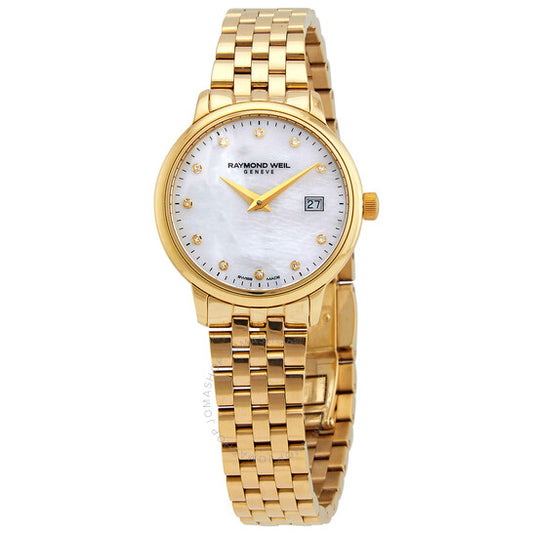 Raymond Weil, Toccata Quartz Diamond Mother of Pearl Dial Ladies Watch