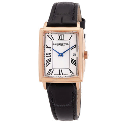 ساعة ريموند ويل توكاتا كوارتز بمينا بيضاء للسيدات