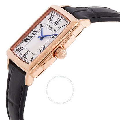 ساعة ريموند ويل توكاتا كوارتز بمينا بيضاء للسيدات