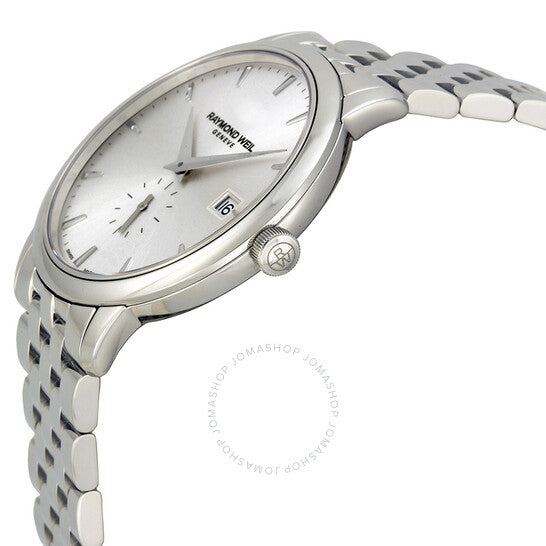 ساعة ريموند ويل توكاتا للرجال بمينا فضي RW-