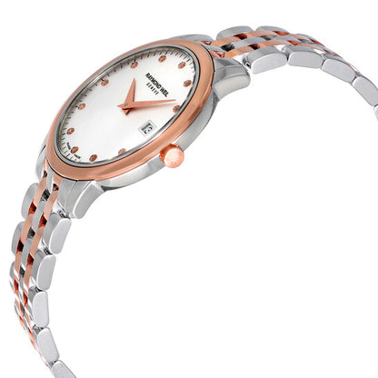 Raymond Weil, Toccata Silver Dial Two-tone Ladies Watch