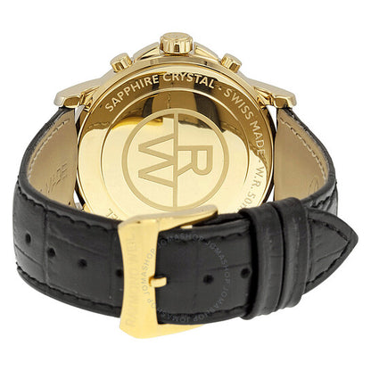 Raymond Weil, Tradition Beige Dial Black Leather Men's Watch