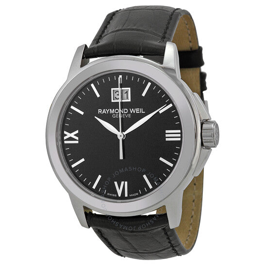 Raymond Weil, Tradition Black Dial Men's Watch