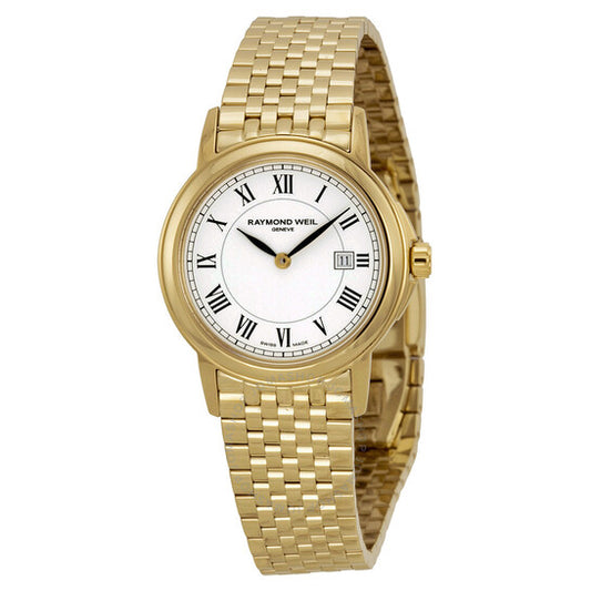Raymond Weil, Tradition White Dial Stainless Steel Ladies Watch