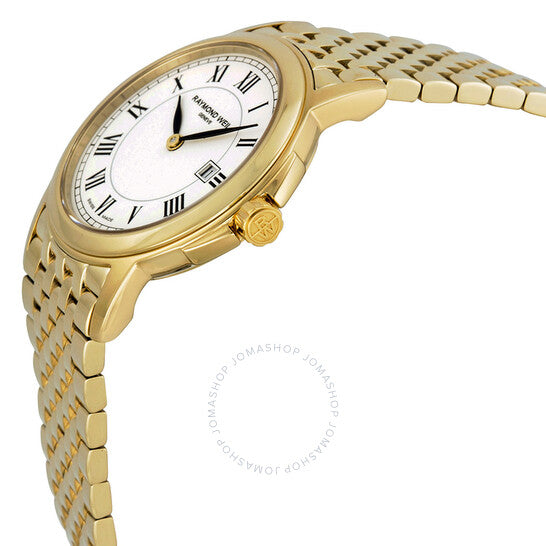 Raymond Weil, Tradition White Dial Stainless Steel Ladies Watch
