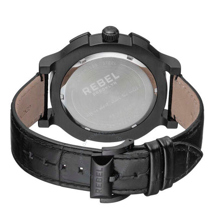 Rebel, Brooklyn Bridge Black Dial Men's Watch