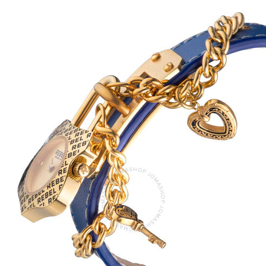 ساعة ريبيل سيجيت للسيدات بمينا ذهبي