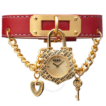 ساعة ريبيل سيجيت للسيدات بمينا ذهبي