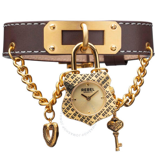 ساعة ريبيل سيجيت للسيدات بمينا ذهبي