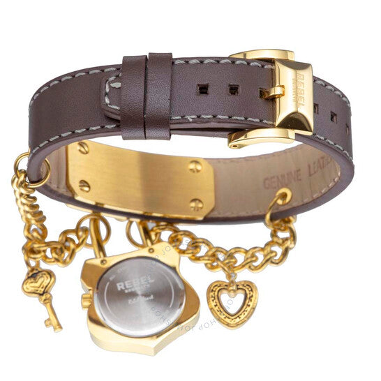 ساعة ريبيل سيجيت للسيدات بمينا ذهبي