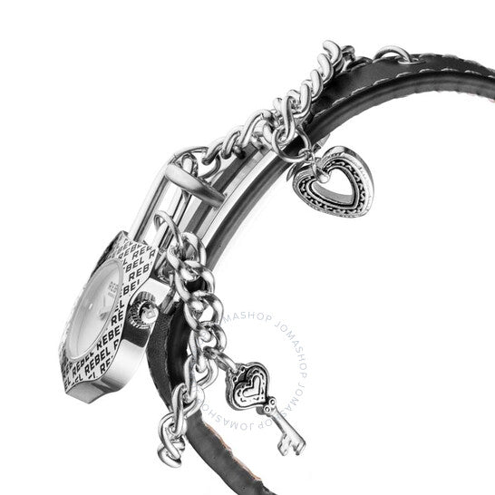 ساعة ريبيل سيجيت النسائية ذات المينا الفضية