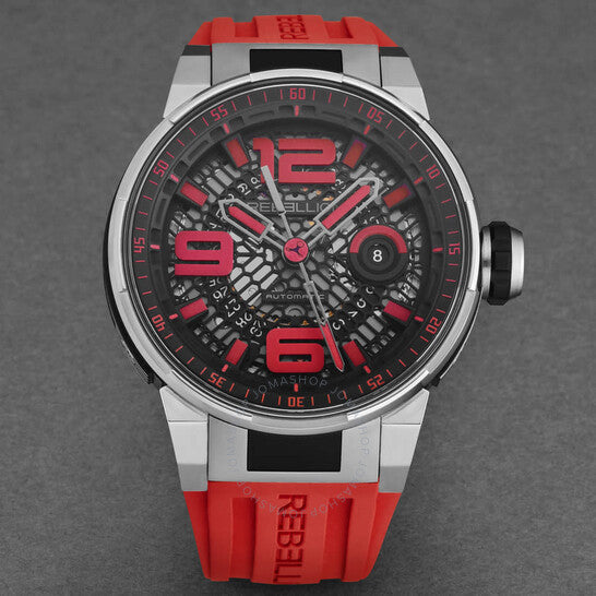 Rebellion, Predator 2.0 Automatic Black Dial Men's Watch