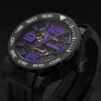 Rebellion, Predator Apnea Automatic Black Dial Men's Watch
