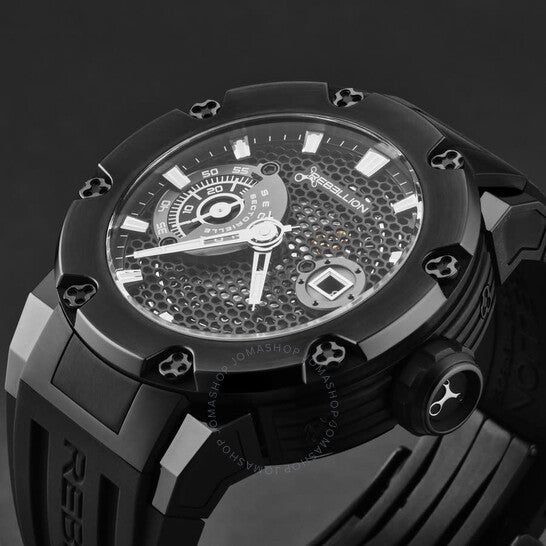 Rebellion, Predator Automatic Black Dial Men's Watch