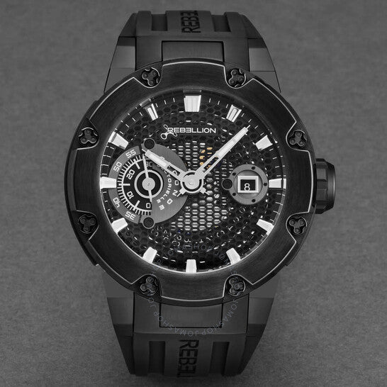 Rebellion, Predator Automatic Black Dial Men's Watch