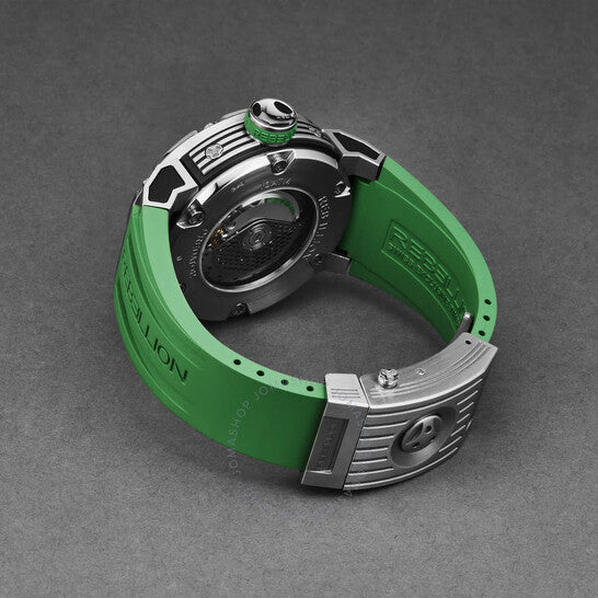 ساعة Rebellion, Predator أوتوماتيكية للرجال بمينا أسود