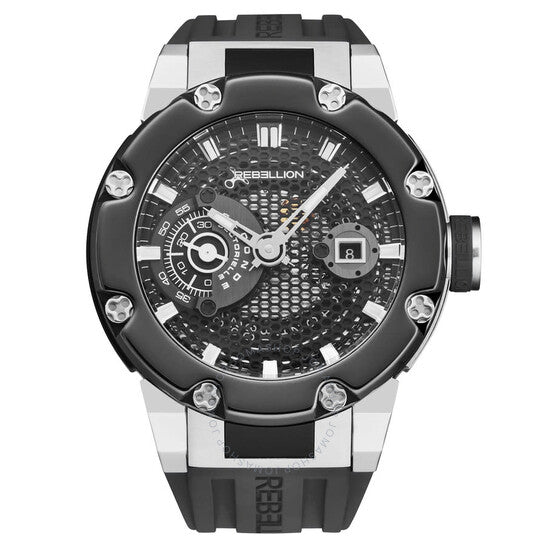 Rebellion, Predator Automatic Black Dial Men's Watch