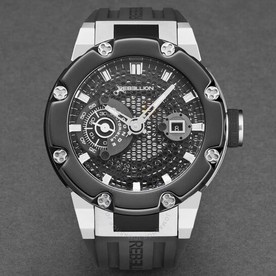 Rebellion, Predator Automatic Black Dial Men's Watch