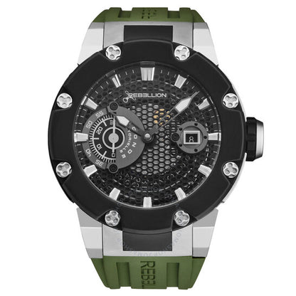 Rebellion, Predator Automatic Black Dial Men's Watch