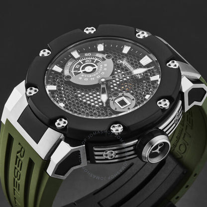 Rebellion, Predator Automatic Black Dial Men's Watch