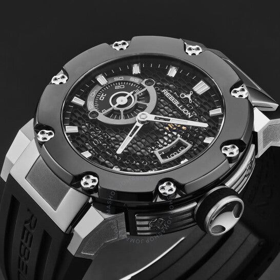Rebellion, Predator Automatic Black Dial Men's Watch