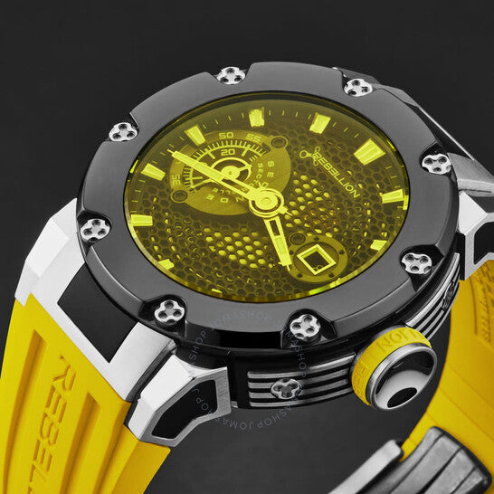 Rebellion, Predator Automatic Black Dial Men's Watch