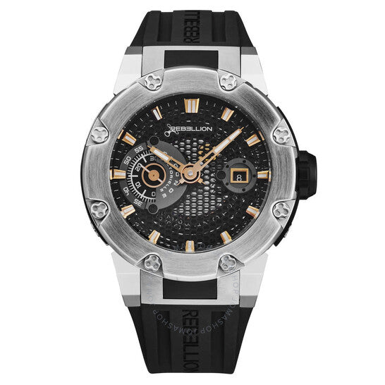 Rebellion, Predator Automatic Black Dial Men's Watch