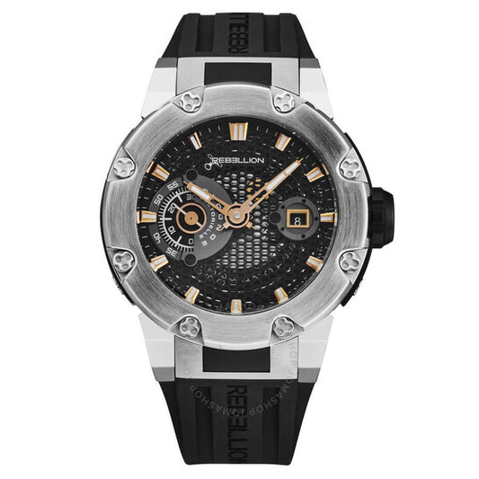 Rebellion, Predator Automatic Black Dial Men's Watch