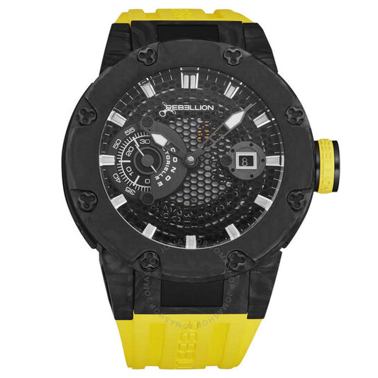 Rebellion, Predator Black Dial Men's Watch
