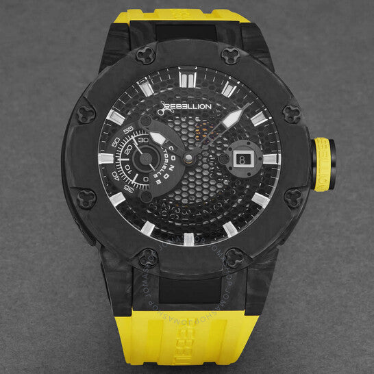 Rebellion, Predator Black Dial Men's Watch
