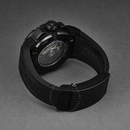 Rebellion, Predator Chronograph Automatic Black Dial Men's Watch
