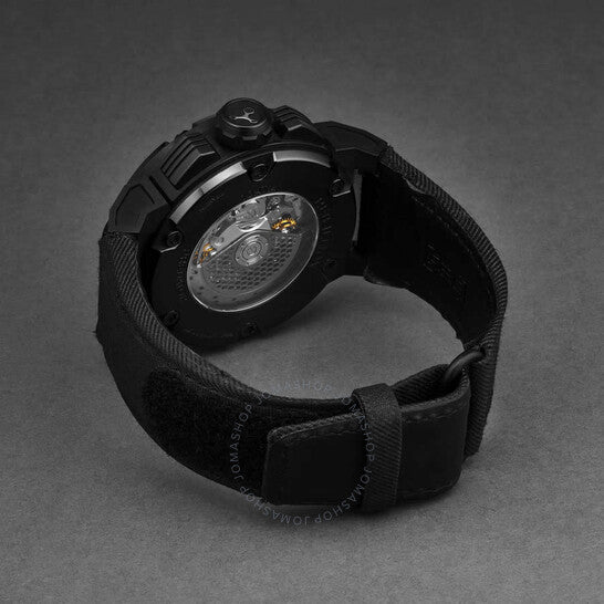 Rebellion, Predator Chronograph Automatic Black Dial Men's Watch